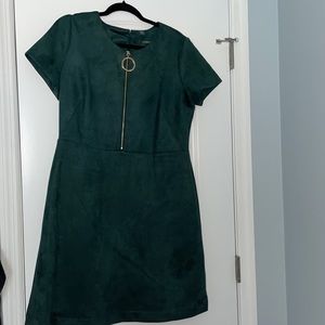 NWT Calvin Klein Suede Dress Size 14